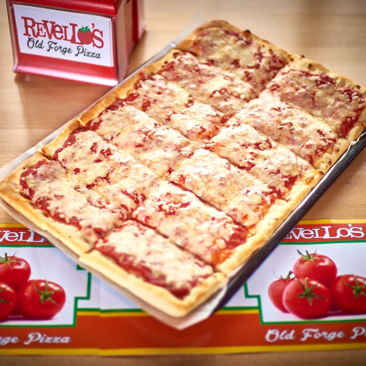 Ship Revellos Red Pizza - Old Forge PA.